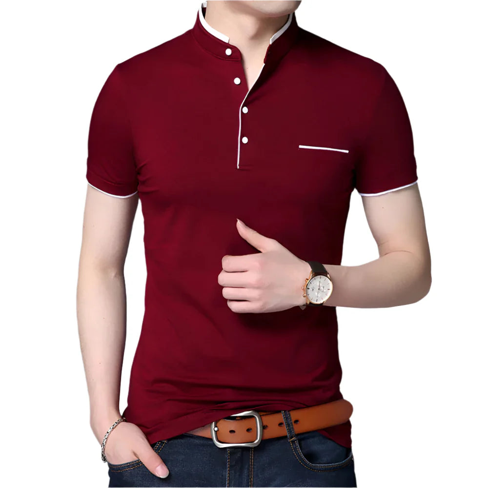 Camisa Polo Masculina Gola Padre Dom Veste