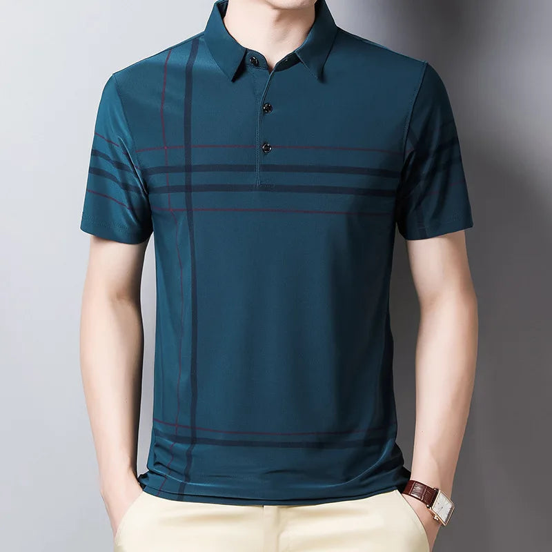 Camisa Polo Masculina Listrada Dom Veste