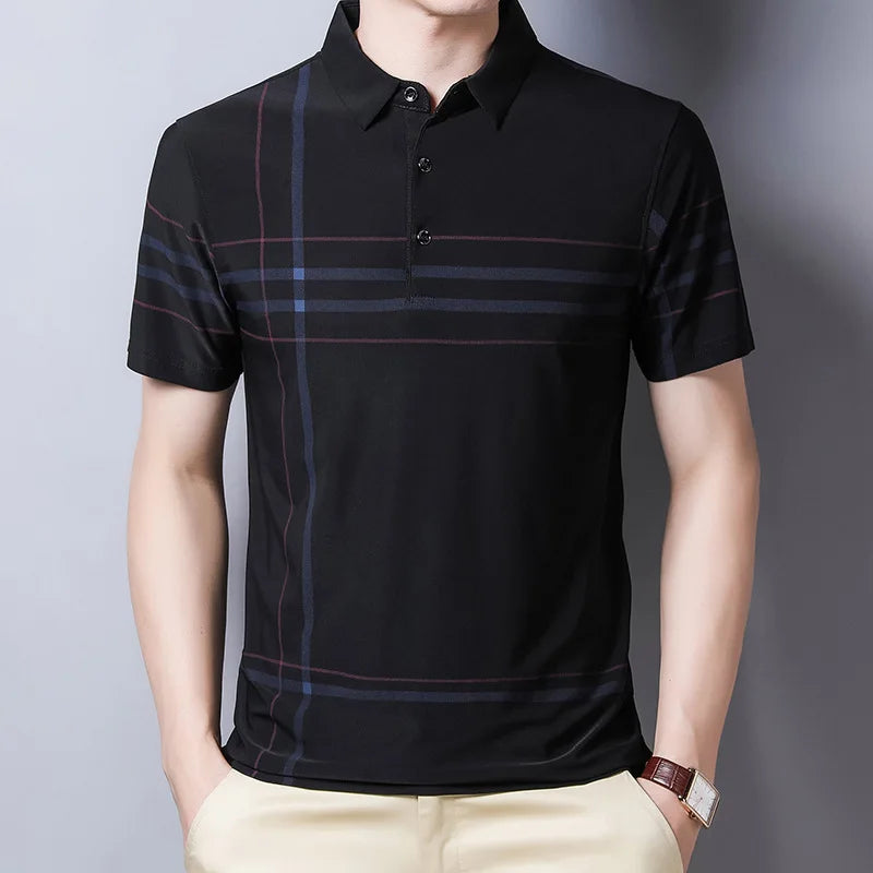 Camisa Polo Masculina Listrada Dom Veste