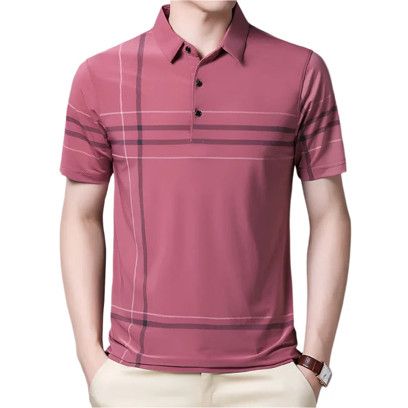 Camisa Polo Masculina Listrada Dom Veste