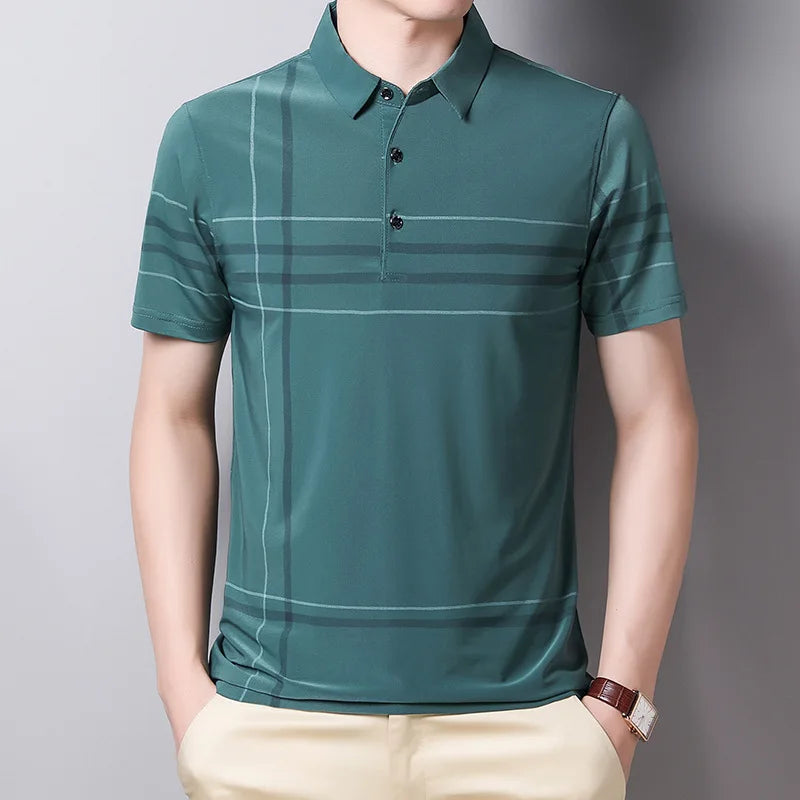 Camisa Polo Masculina Listrada Dom Veste
