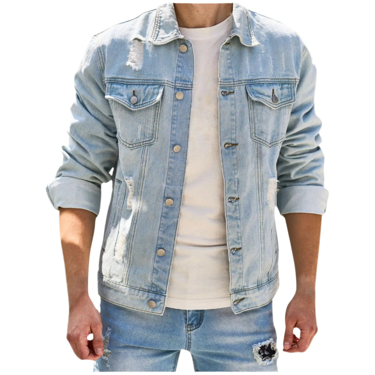 Jaqueta Jeans Masculina Dom Veste