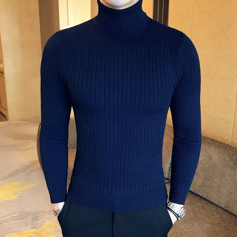 Suéter Masculino Gola Alta Dom Veste