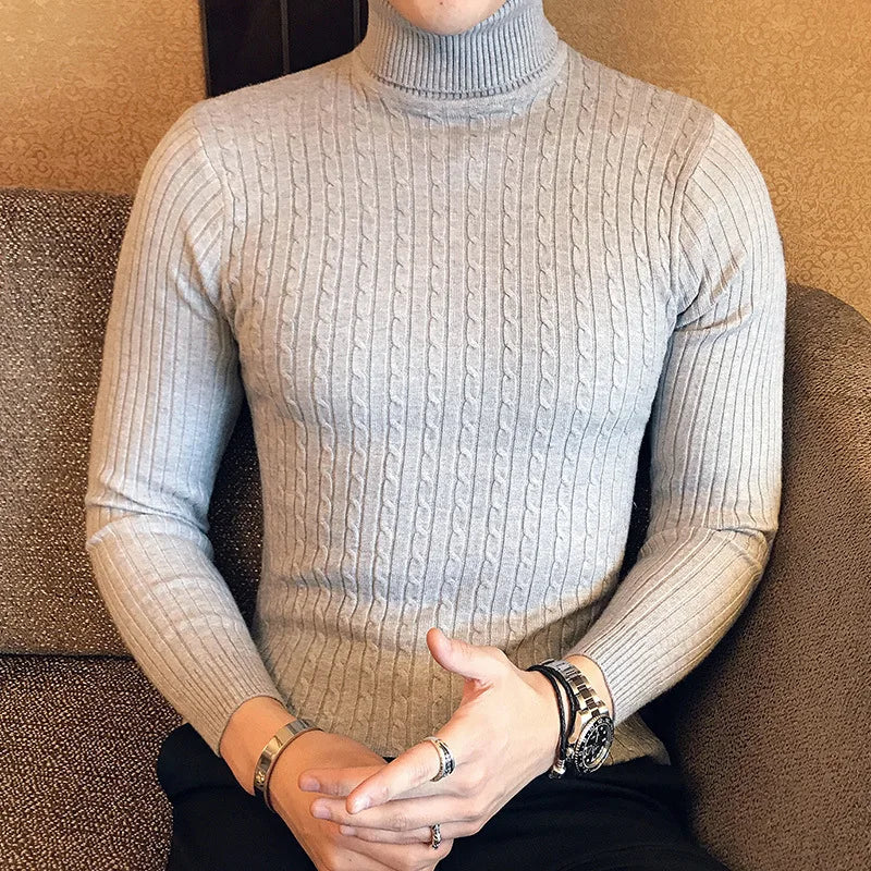 Suéter Masculino Gola Alta Dom Veste