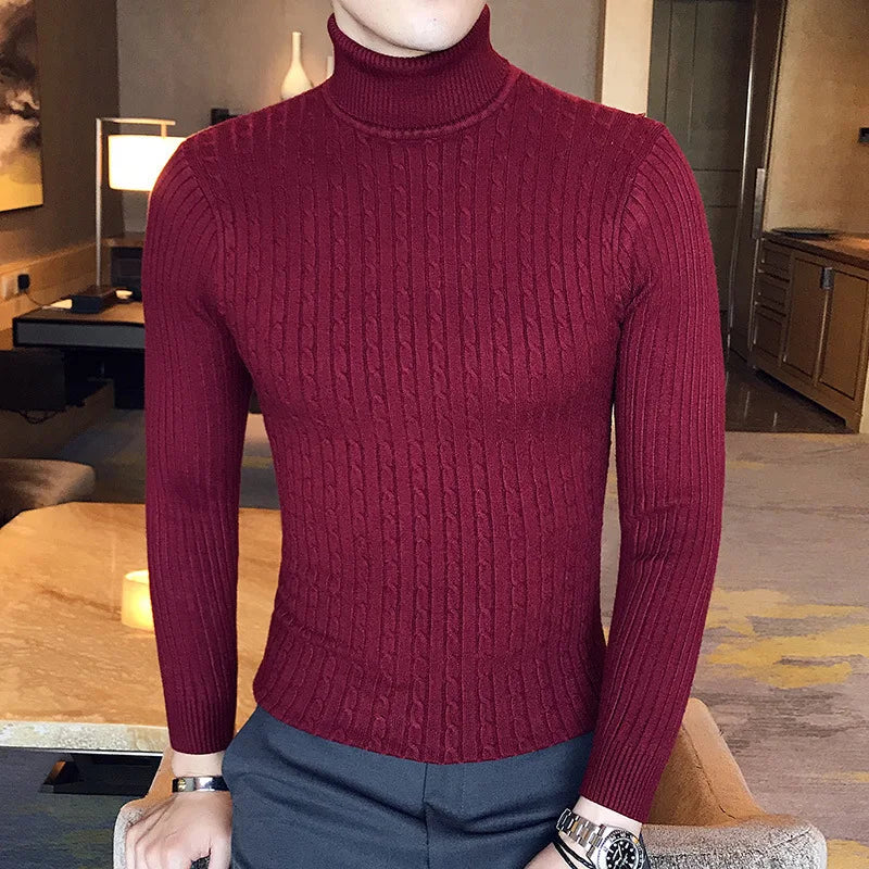 Suéter Masculino Gola Alta Dom Veste