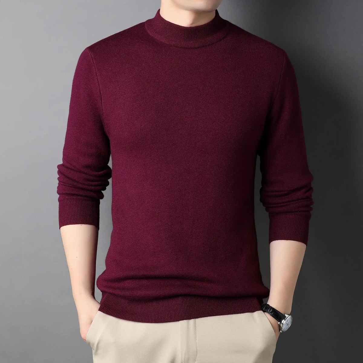 Suéter Masculino Gola Média Dom Veste